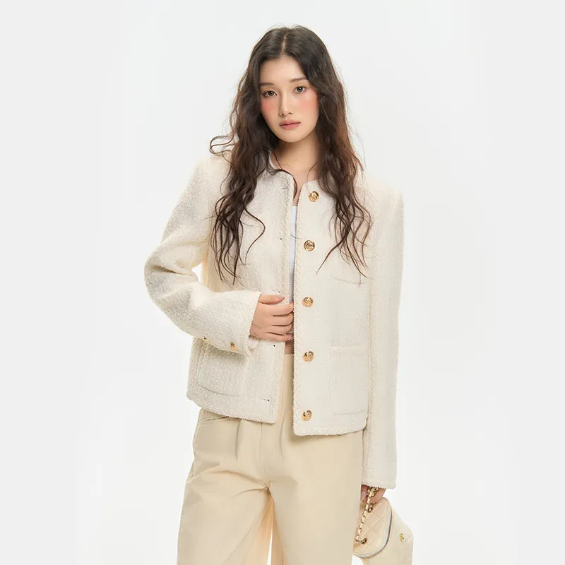 KING PRINCE Cropped Coat Women's-5