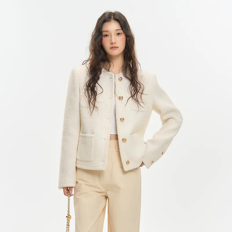KING PRINCE Cropped Coat Women's-4
