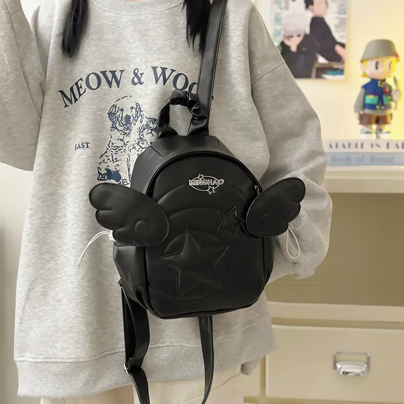 Teddy Bear Collection PU Backpack Women's Multicolor-21