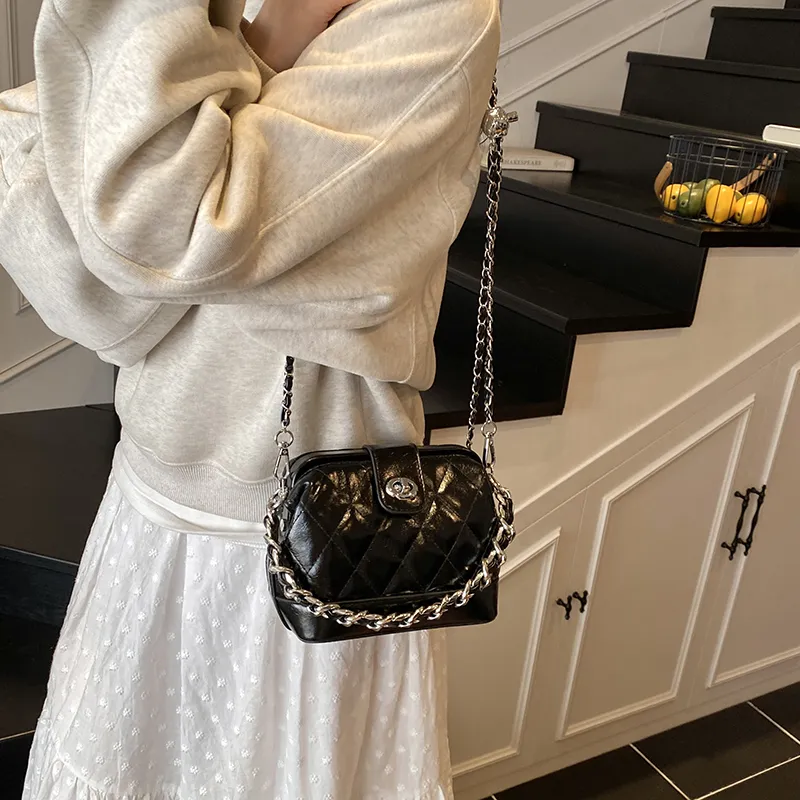 Teddy Bear Collection PU Shoulder Bag, Crossbody Bag Women's Silver/Ecru/Black/Red/Blue-17