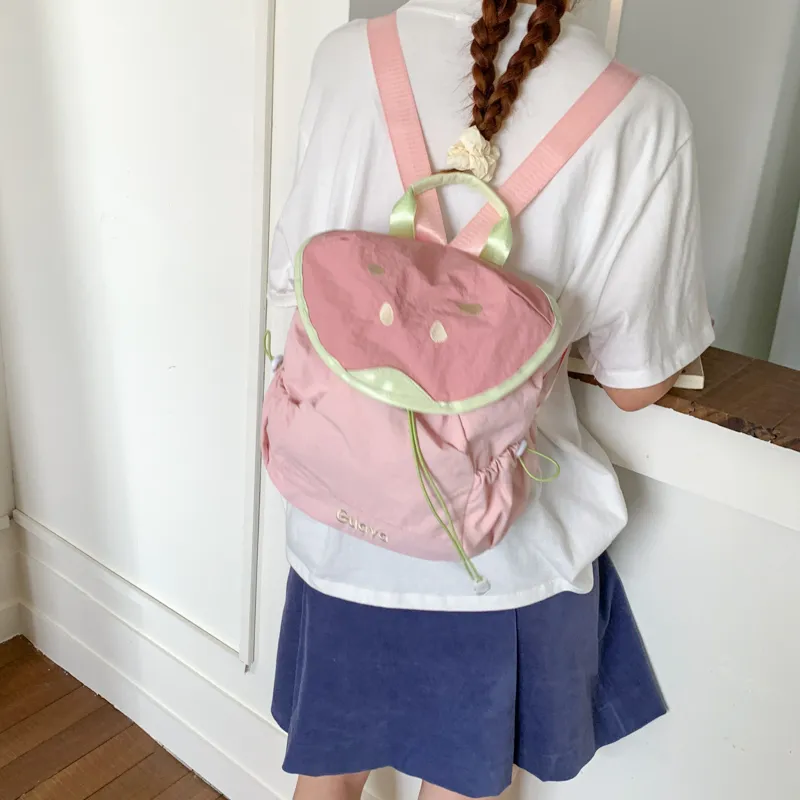 Teddy Bear Collection Nylon Backpack Women's Multicolor-5