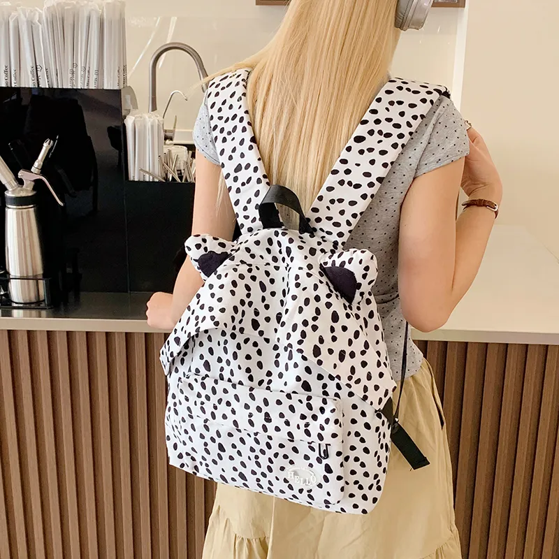 Teddy Bear Collection Corduroy Backpack Regular Women's Multicolor-10