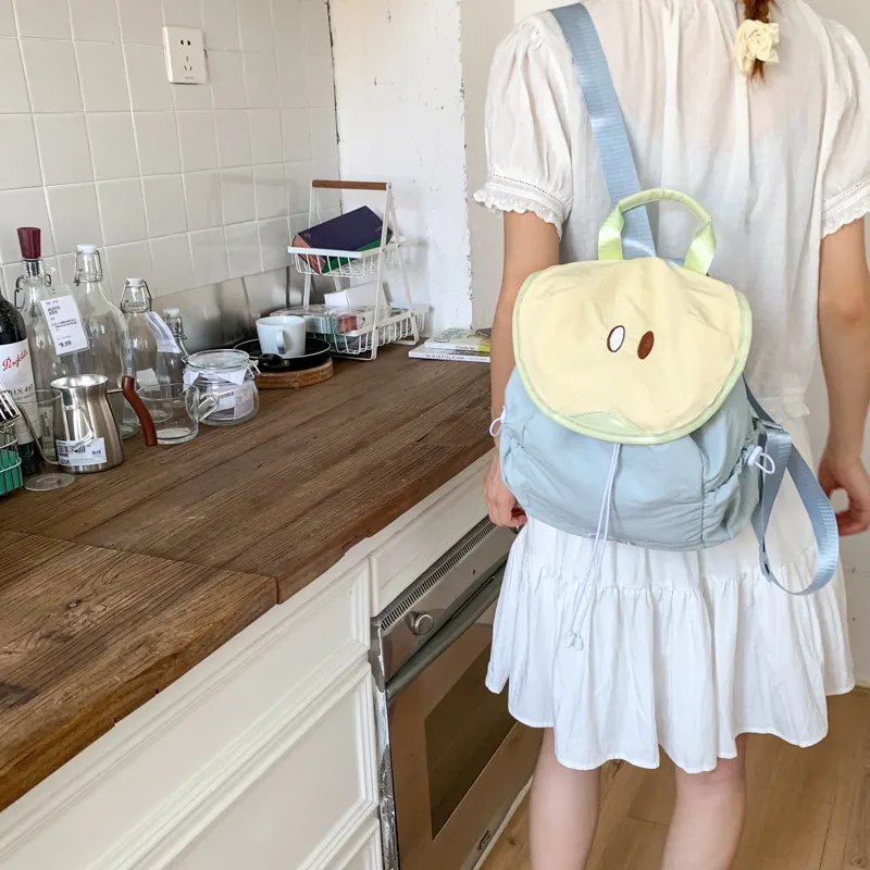 Teddy Bear Collection Nylon Backpack Women's Multicolor-17