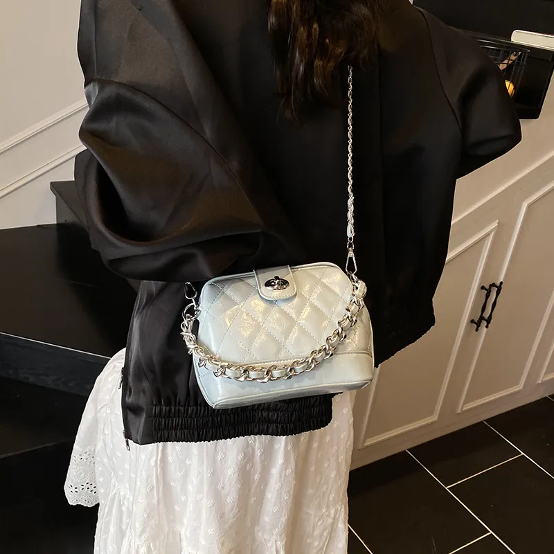 Teddy Bear Collection PU Shoulder Bag, Crossbody Bag Women's Silver/Ecru/Black/Red/Blue-28