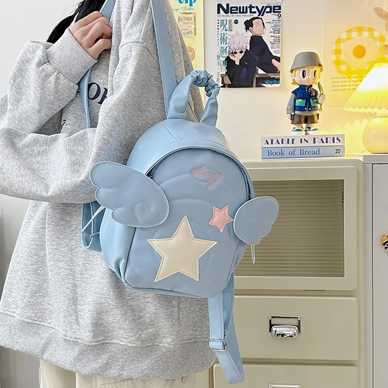 Teddy Bear Collection PU Backpack Women's Multicolor-9