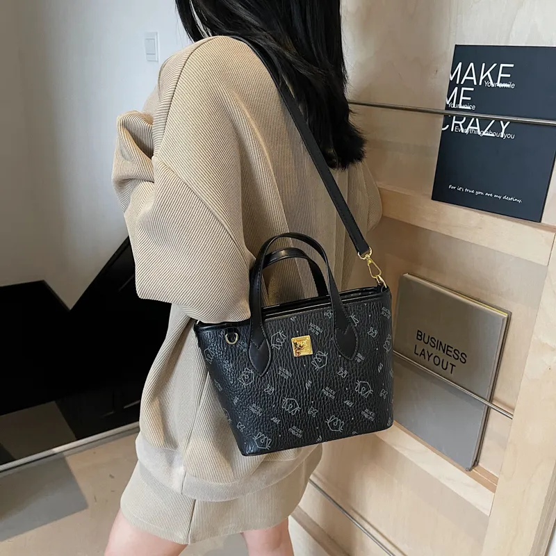 Teddy Bear Collection PU Tote Crossbody One Shoulder Handbag Women's Multicolor-20