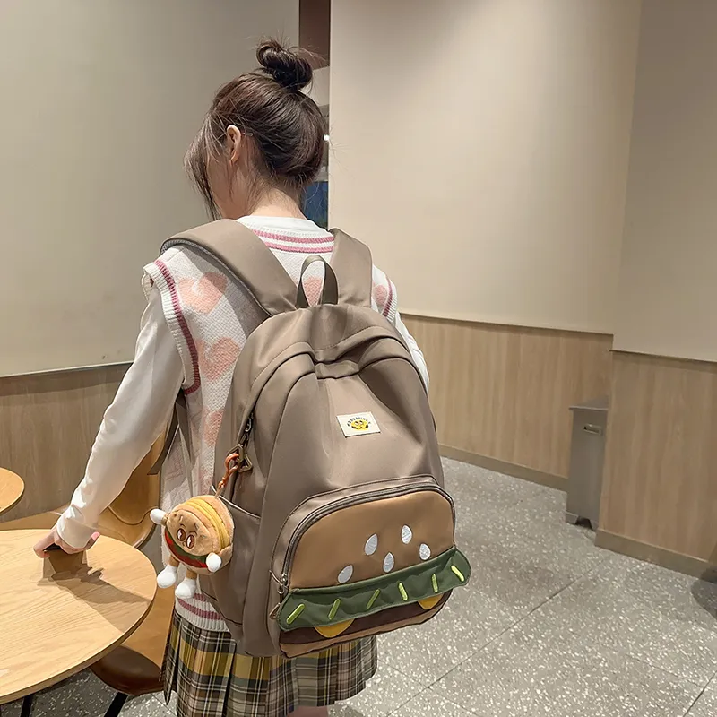 Teddy Bear Collection Nylon Backpack Regular Women's Multicolor-20