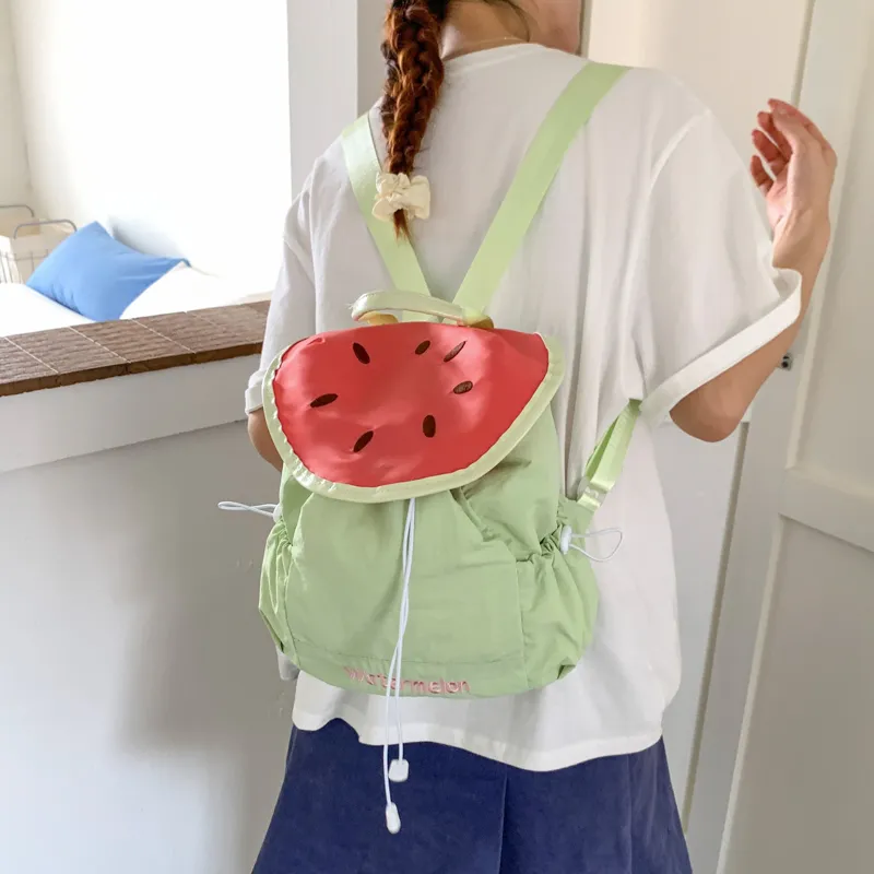 Teddy Bear Collection Nylon Backpack Women's Multicolor-10
