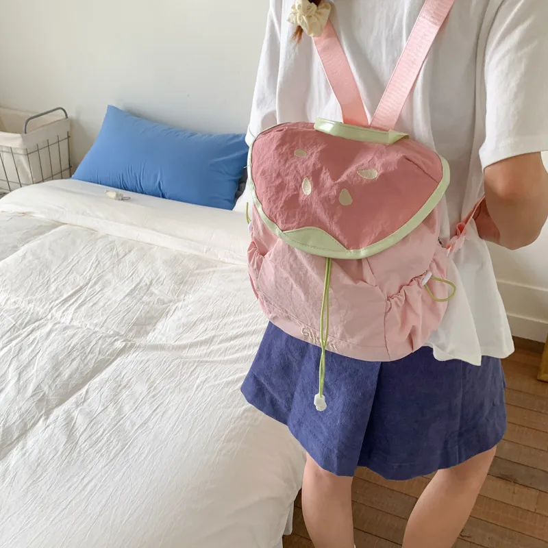 Teddy Bear Collection Nylon Backpack Women's Multicolor-3