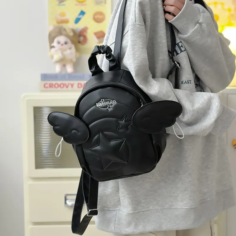 Teddy Bear Collection PU Backpack Women's Multicolor-23
