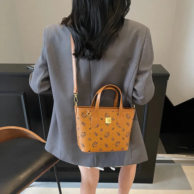 Teddy Bear Collection PU Tote Crossbody One Shoulder Handbag Women's Multicolor-10