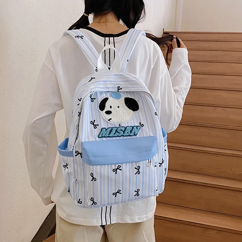 Teddy Bear Collection Nylon Backpack Women's Multicolor-3