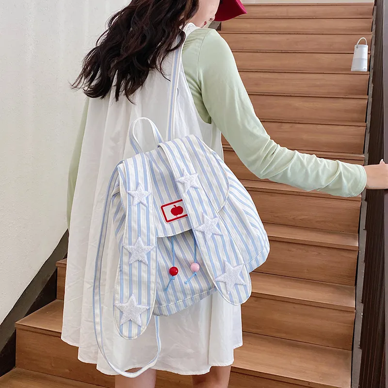 Teddy Bear Collection Fabric Backpack Women's Multicolor-9