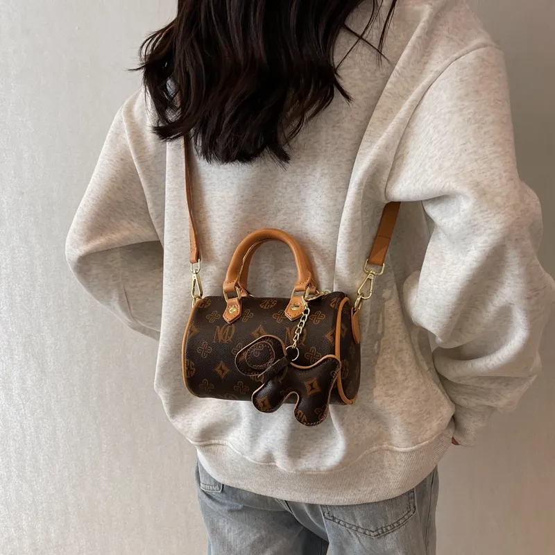 Teddy Bear Collection PU Handbag Women's Multicolor-1