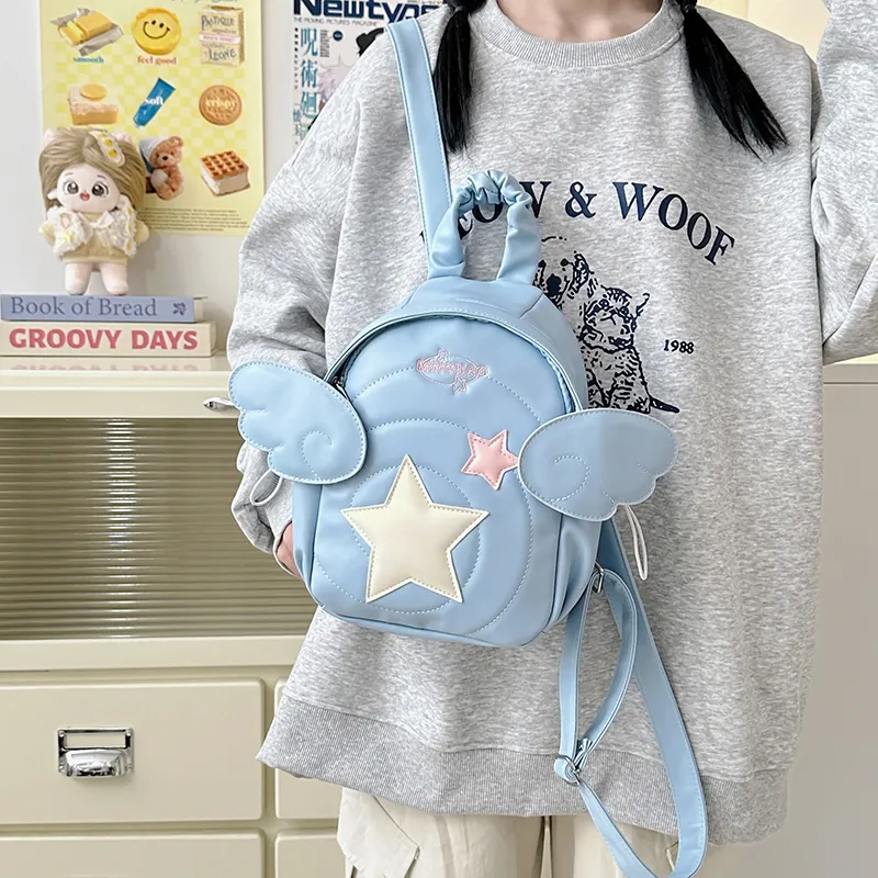 Teddy Bear Collection PU Backpack Women's Multicolor-11