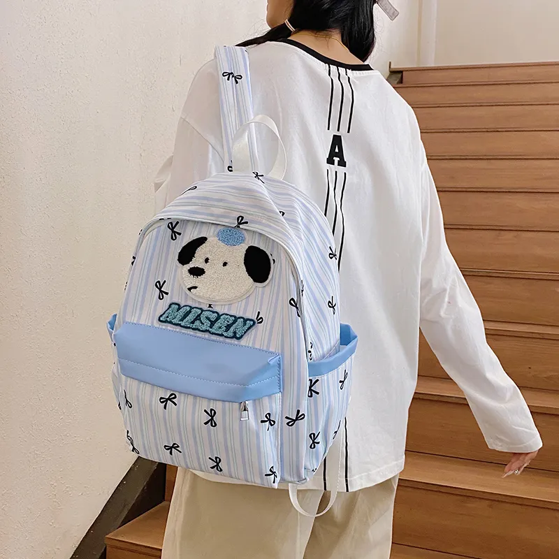 Teddy Bear Collection Nylon Backpack Women's Multicolor-2