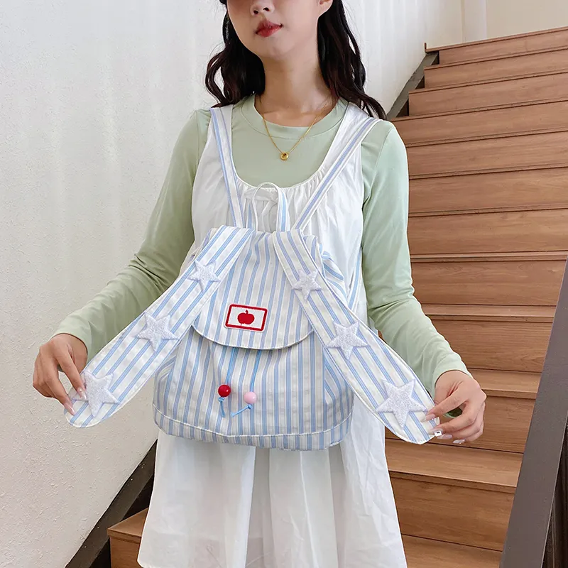 Teddy Bear Collection Fabric Backpack Women's Multicolor-10