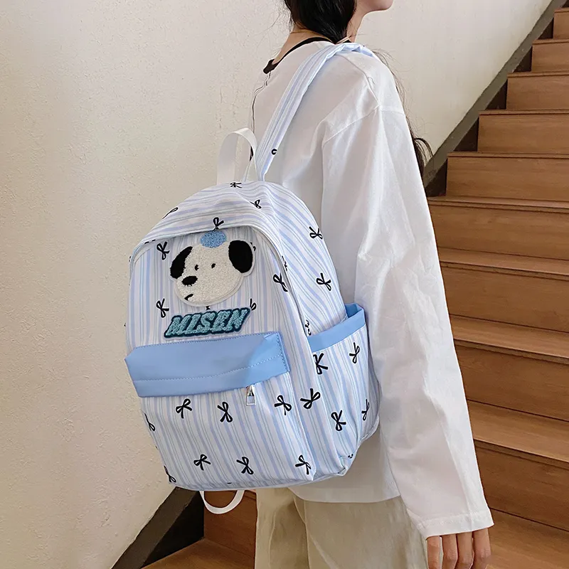 Teddy Bear Collection Nylon Backpack Women's Multicolor-1