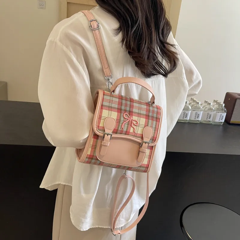 Teddy Bear Collection PU Backpack Women's Multicolor-11