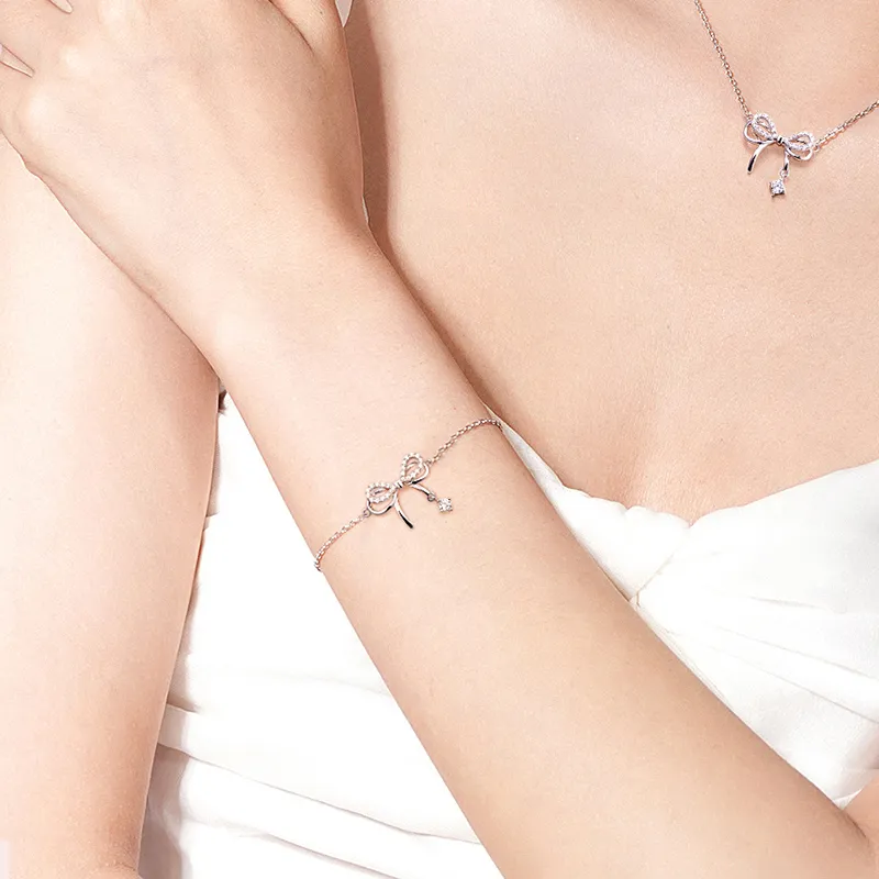 FANCI Dynamic Connection Series 925 Sterling Silver Spliced Chain Women's-3