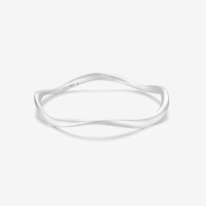FANCI 999 Fine Silver Bangles Women's-2