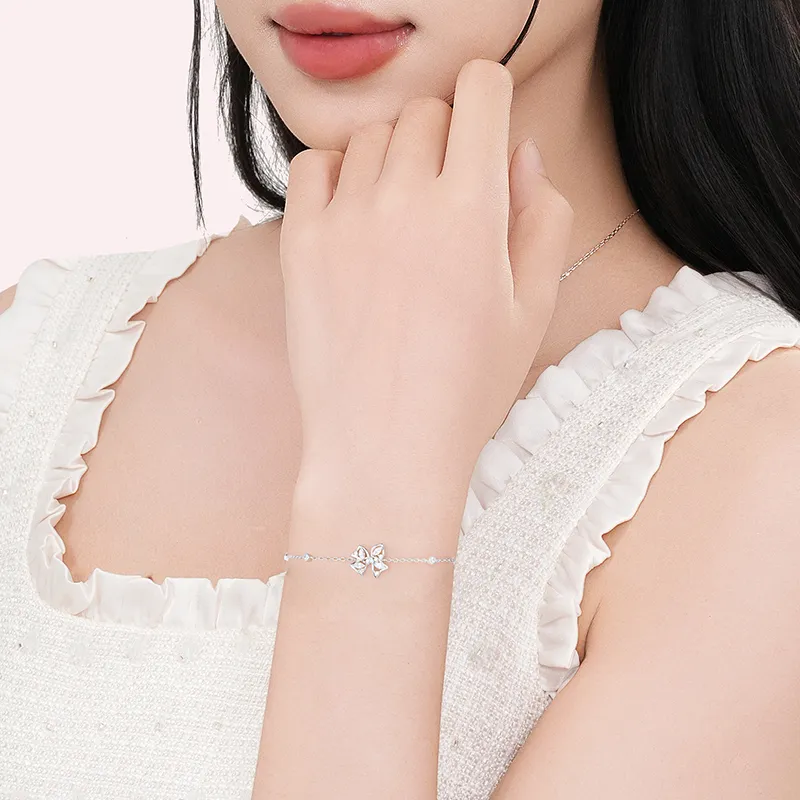 FANCI S925 Silver Spliced Chain Women's-7