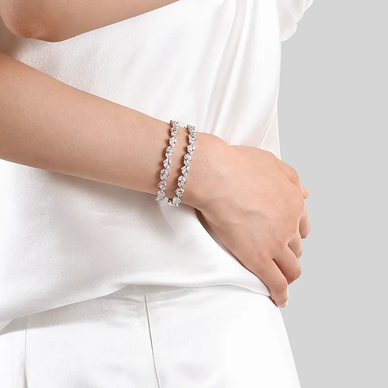 FANCI S925 Silver Bracelets Women's-2