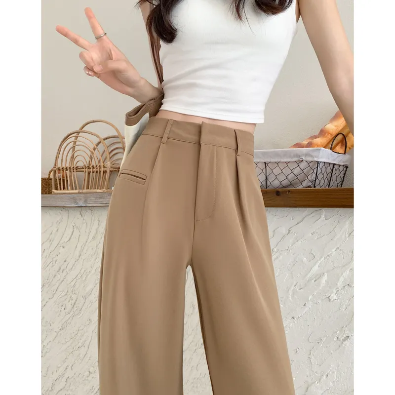 OTHERMIX Casual Pants Women's Coffee-1