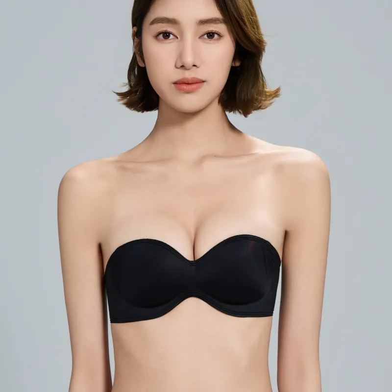 Elan And White Strapless Bra Women's-7