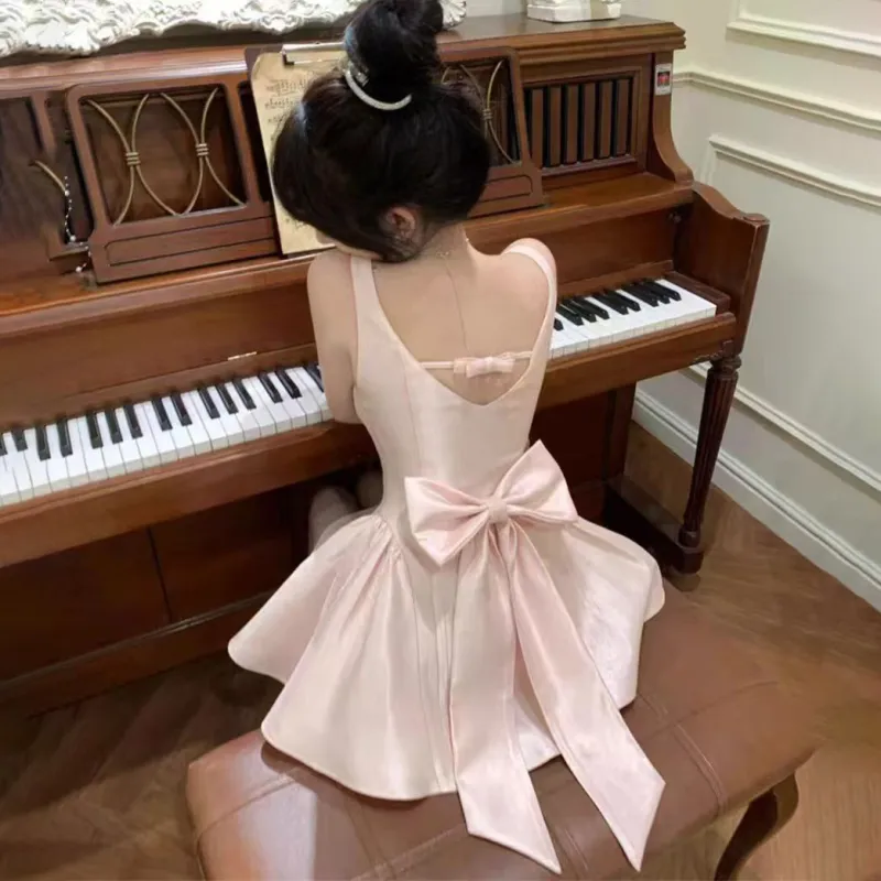 Fashion Slip Dress Women's Pink Shades Single Item-6