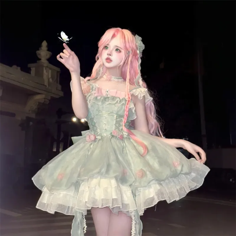 YAUH Lolita Dresses Women's-2