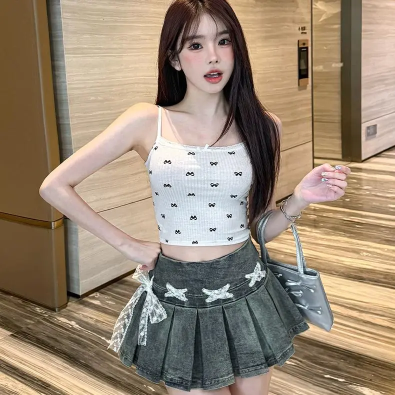 YAUH Denim Short Skirts Women's-10