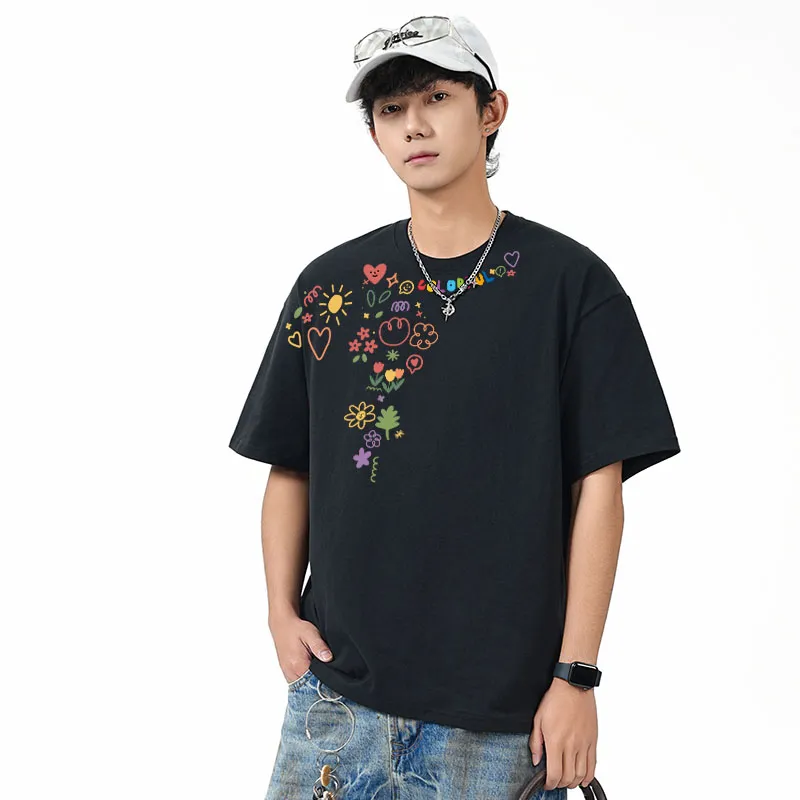 Colorful Creations Short Sleeved T Shirts Unisex-2