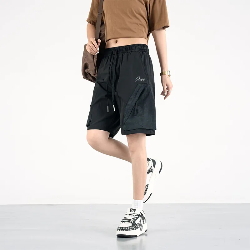 Colorful Creations Cargo Shorts Unisex-2