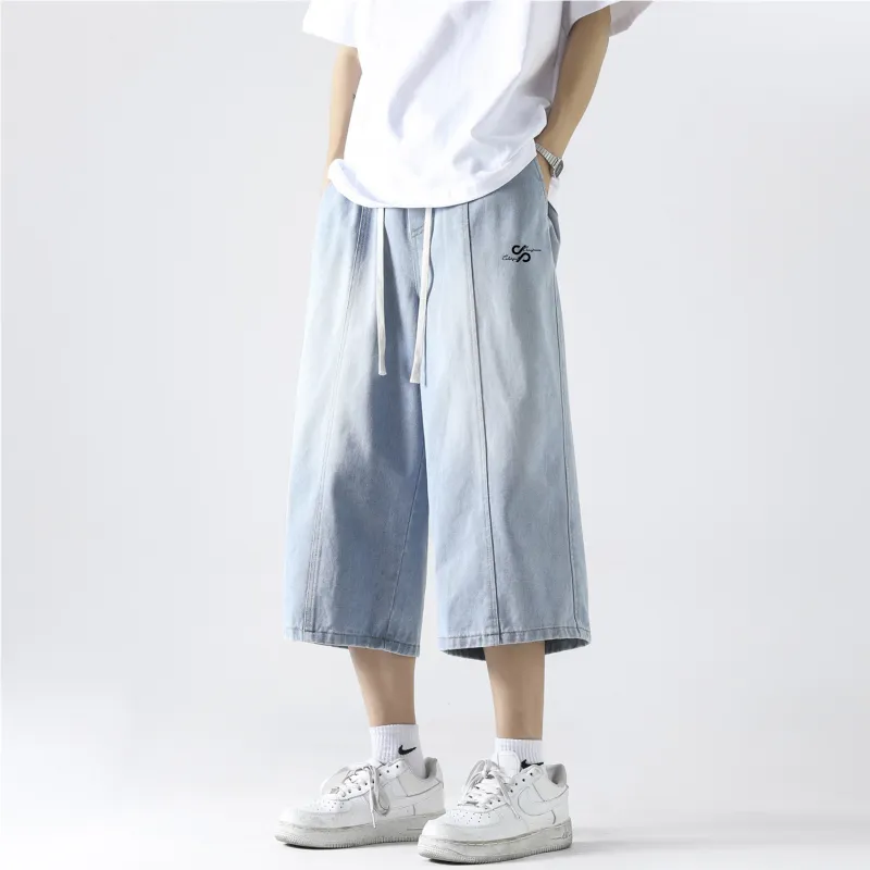 Colorful Creations Denim Shorts Unisex-5