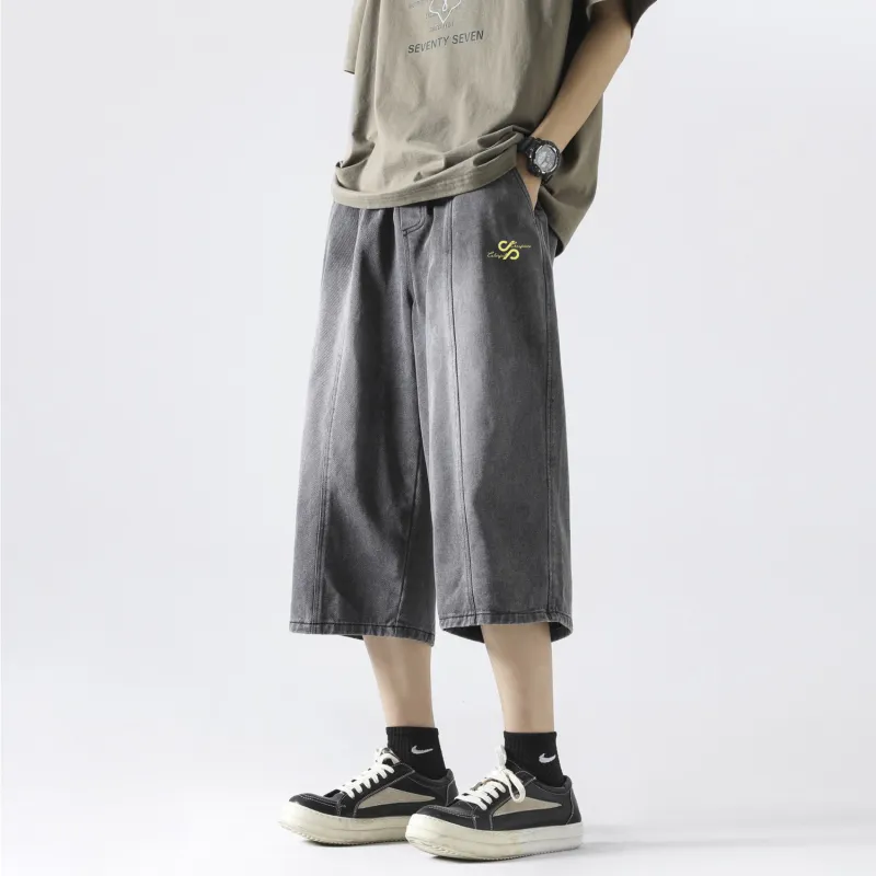 Colorful Creations Denim Shorts Unisex-2