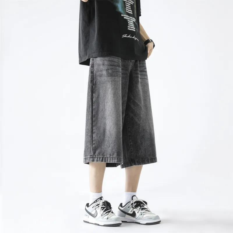 Colorful Creations Denim Shorts Unisex-2