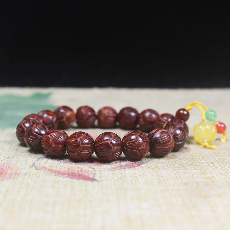 CHENTANMUZUO Pterocarpus Wooden Bracelets Unisex-3