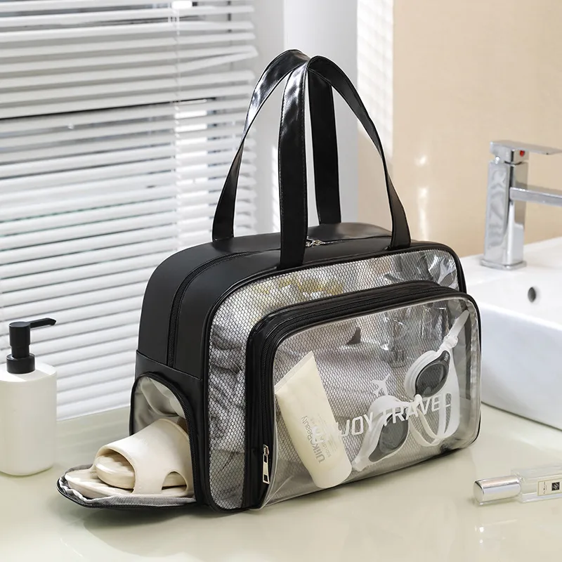 LUTEDAN Storage Bags Green Beige Black-7