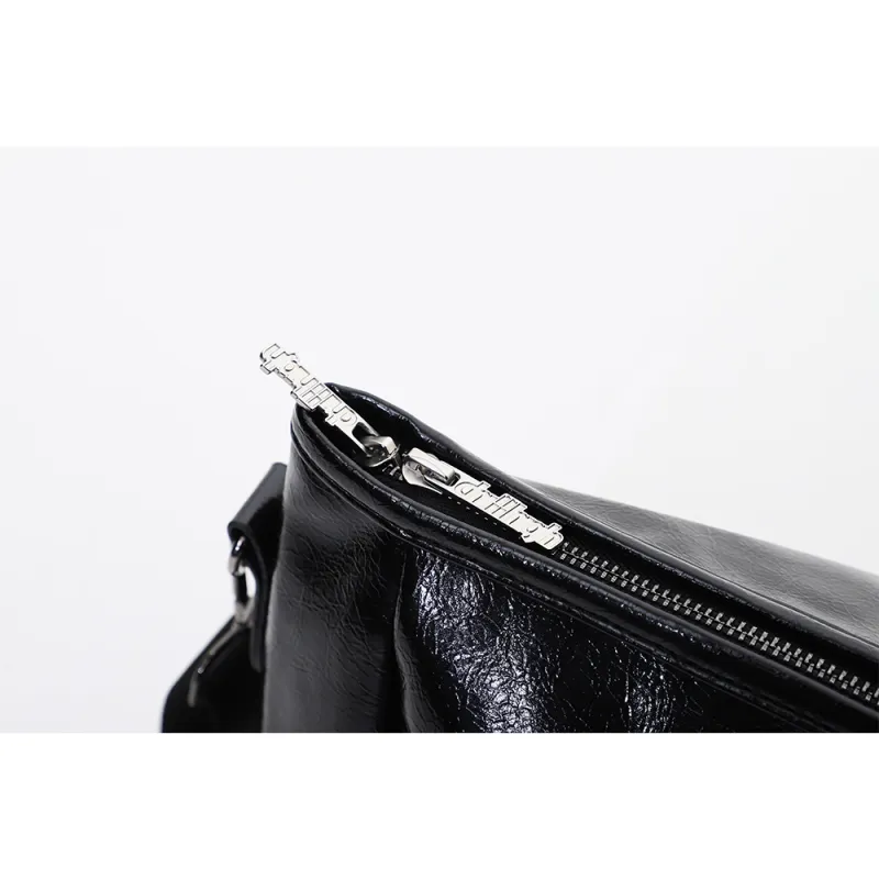 ChillHigh PU Travel Bag Tubas Unisex Black-3
