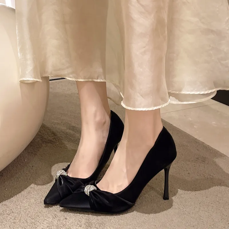 TELENT High Heels Women's Black-2