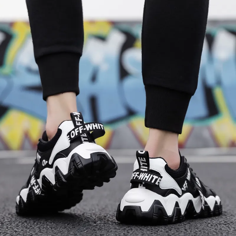 TELENT Abrasion Resistant Shock Absorbers Low Top Chunky Sneakers Unisex-3