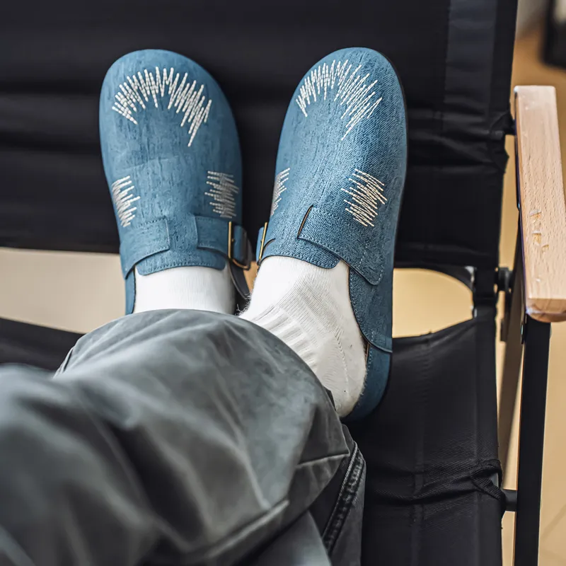 TELENT Slip Resistant Quiet Closed Toe Slippers Men's-7