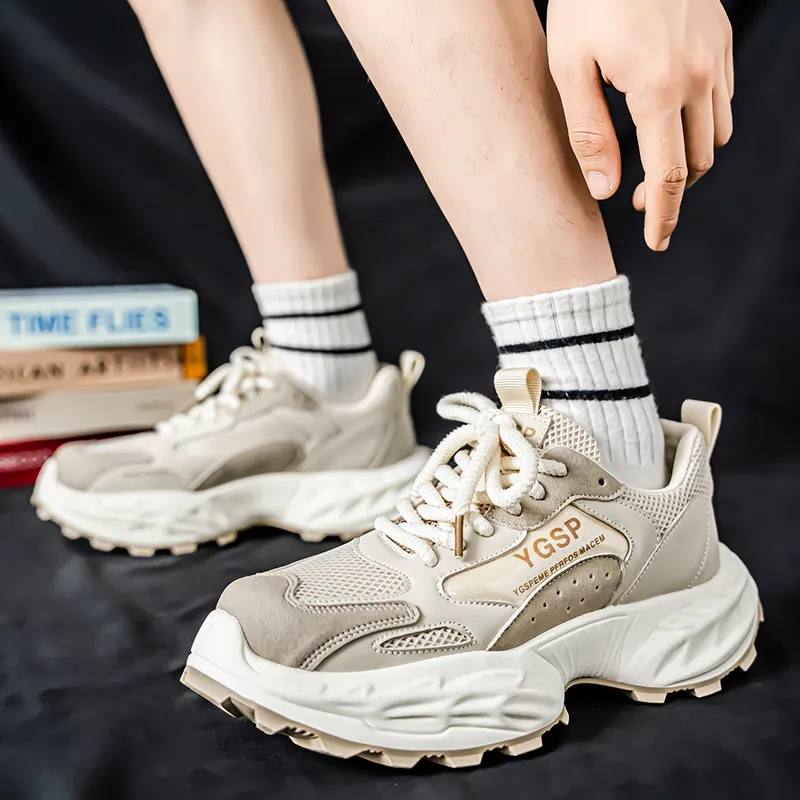 TELENT Cushioning And Breathable Low Top Casual Shoes Men's-9