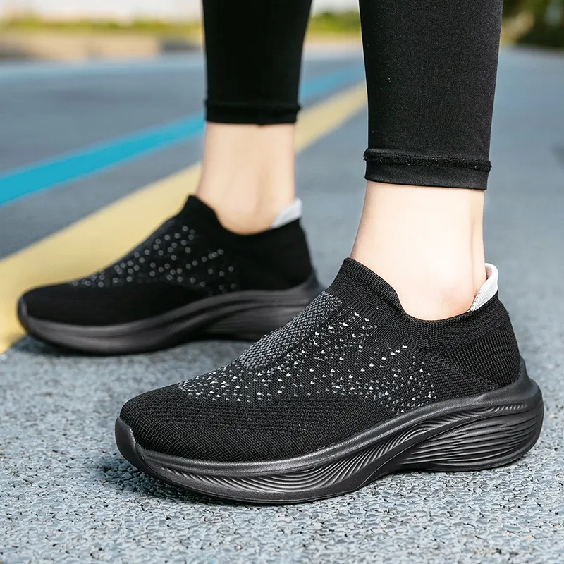 TELENT Abrasion Resistant Slip Resistant Low Top Casual Shoes Women's-3