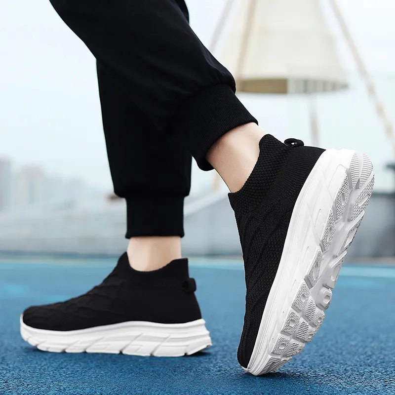 TELENT Abrasion Resistant Slip Resistant High Top Casual Shoes Unisex-17