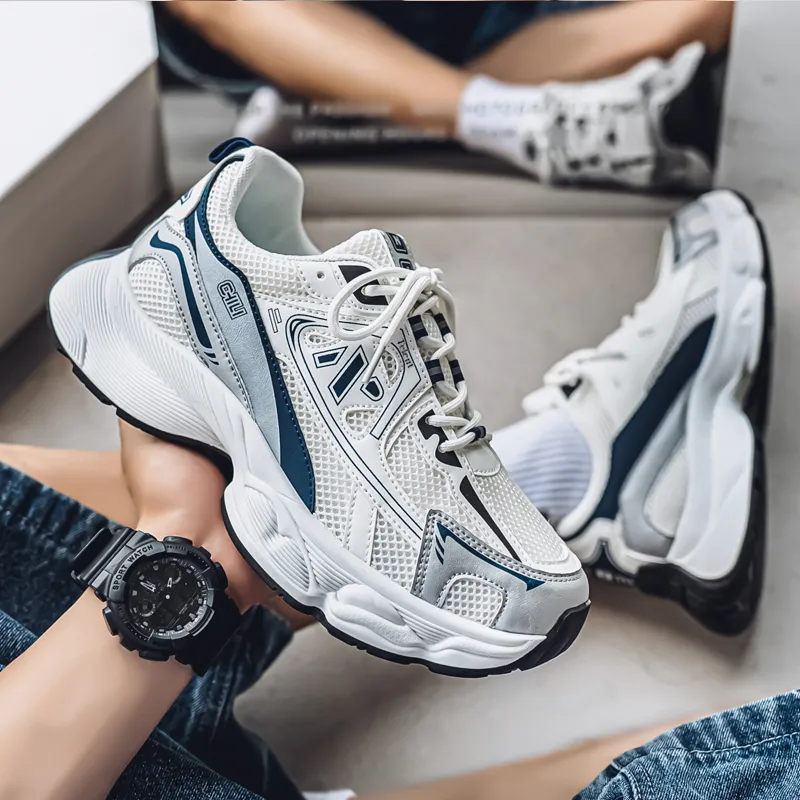 TELENT Cushioning And Breathable Low Top Casual Shoes Men's-9