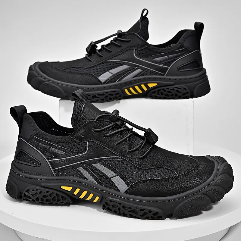 TELENT Slip Resistant, Abrasion Resistant, Breathable Low Top Hiking Shoes Men's-9