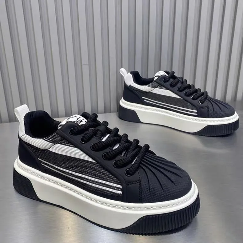 TELENT Cushioning Abrasion Resistant Breathable Low Top Skateboard Shoes Men's-1