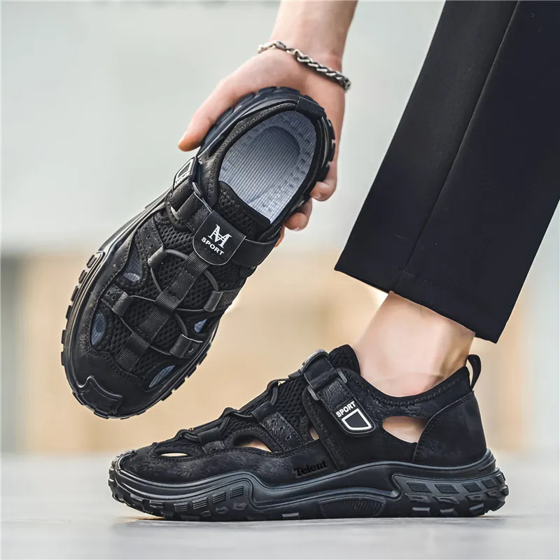 TELENT Waterproof And Breathable Coverage River Trekking Shoes Men's-1